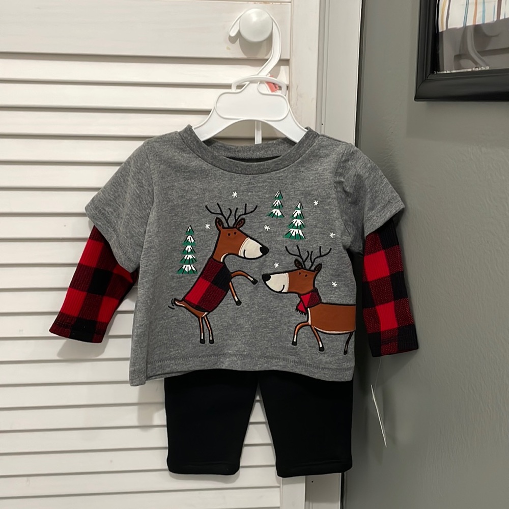 Casual Baby Christmas Outfit